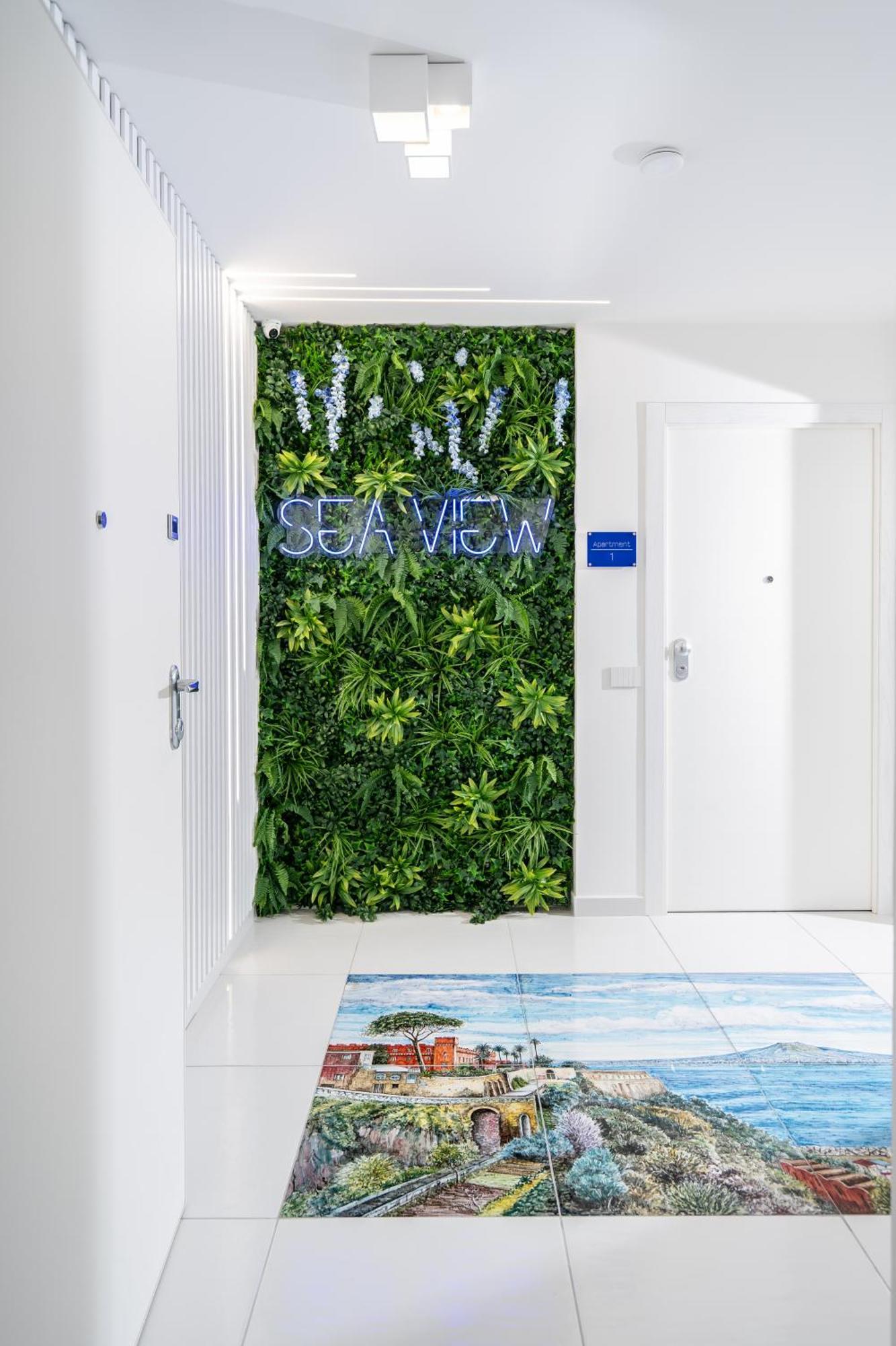 Sea View Deluxe Apartments Vico Equense Luaran gambar